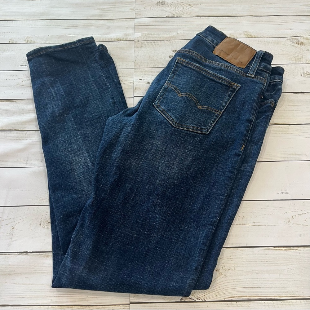 American Eagle Outfitters Next Level Flex Blue Jeans Sz 30x32 Slim